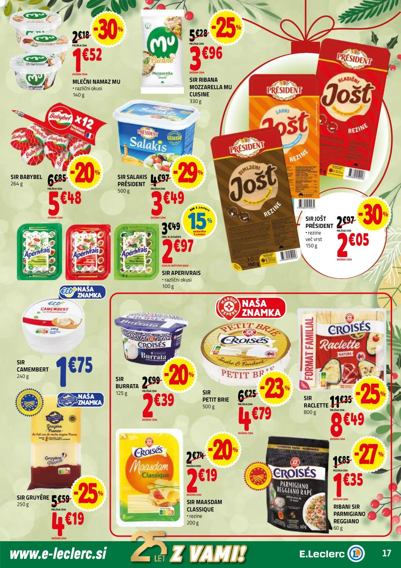 Novi E.leclerc katalog ponudbe – veljaven od 03.12.2025 | Stran: 17