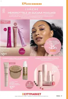 K-Citymarket-mainoslehti voimassa 25.03.2026 alkaen | Sivu: 77 | Tuotteet: Poskipuna, Bronzer
