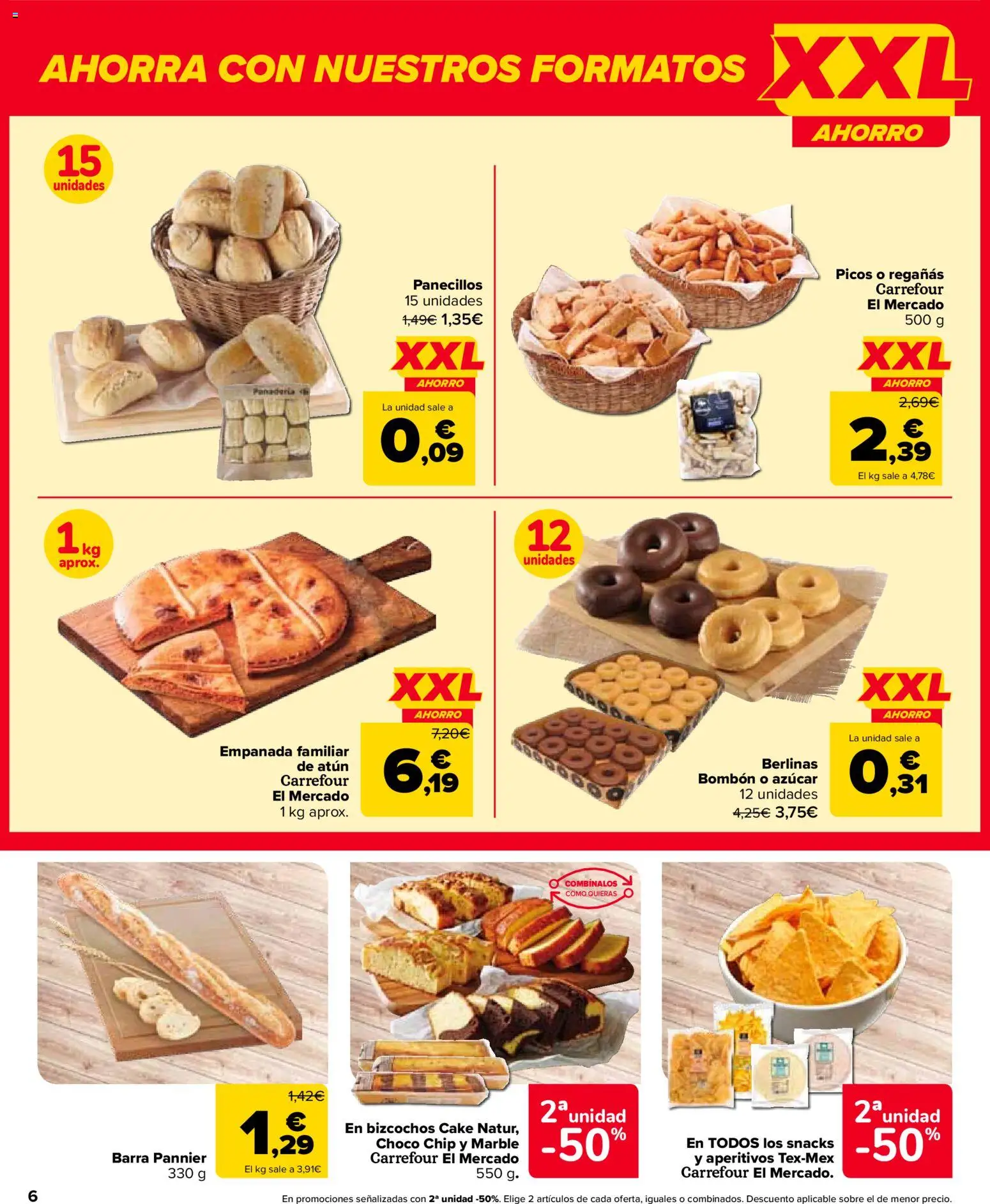 Carrefour Market folleto │ válido desde el 12.02.2026 | Página: 6 | Productos: Panadería