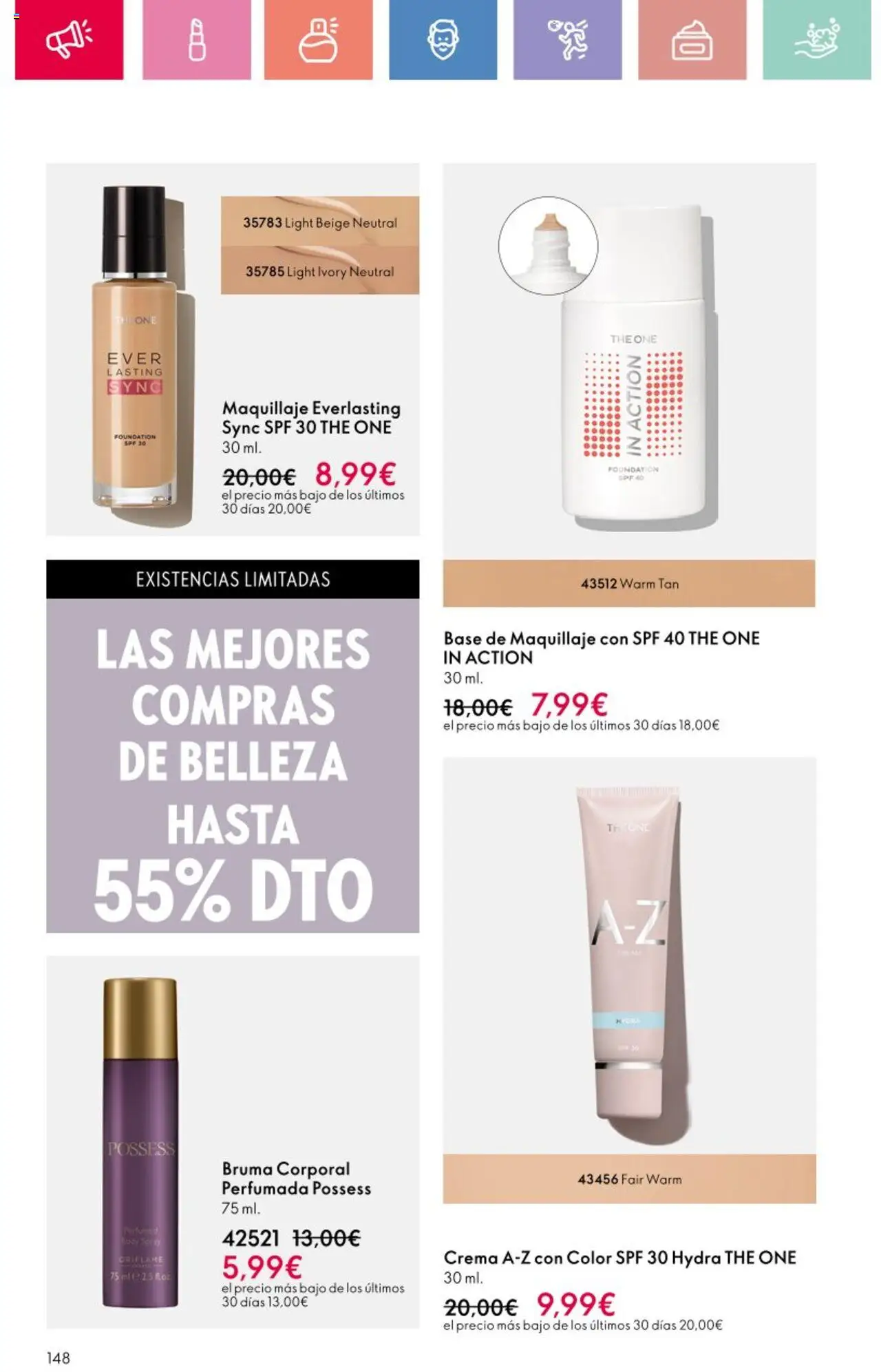 Oriflame - Catálogo Campaña 11 │ válido desde el 03.08.2025 | Página: 148 | Productos: Maquillaje, Crema, Base de maquillaje