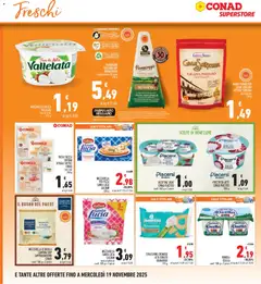 Anteprima del volantino GRANA PADANO DOP GRAN SORESINA, LATTERIA SORESINA grattugiato 100 g valido a partire dal 06.11.2025 | Pagina: 16