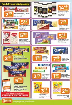 Pogląd oferty "Gama Gazetka" - ważna od 30.10.2025 | Strona: 4 | Produkty: Ciastka Oreo, Baton, Czekolada, Ciastka
