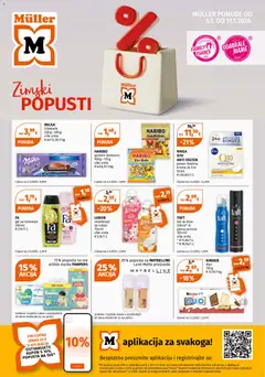 Katalog Müller - Pregled kataloga iz trgovine Müller, vrijedi od 05.01.2026
