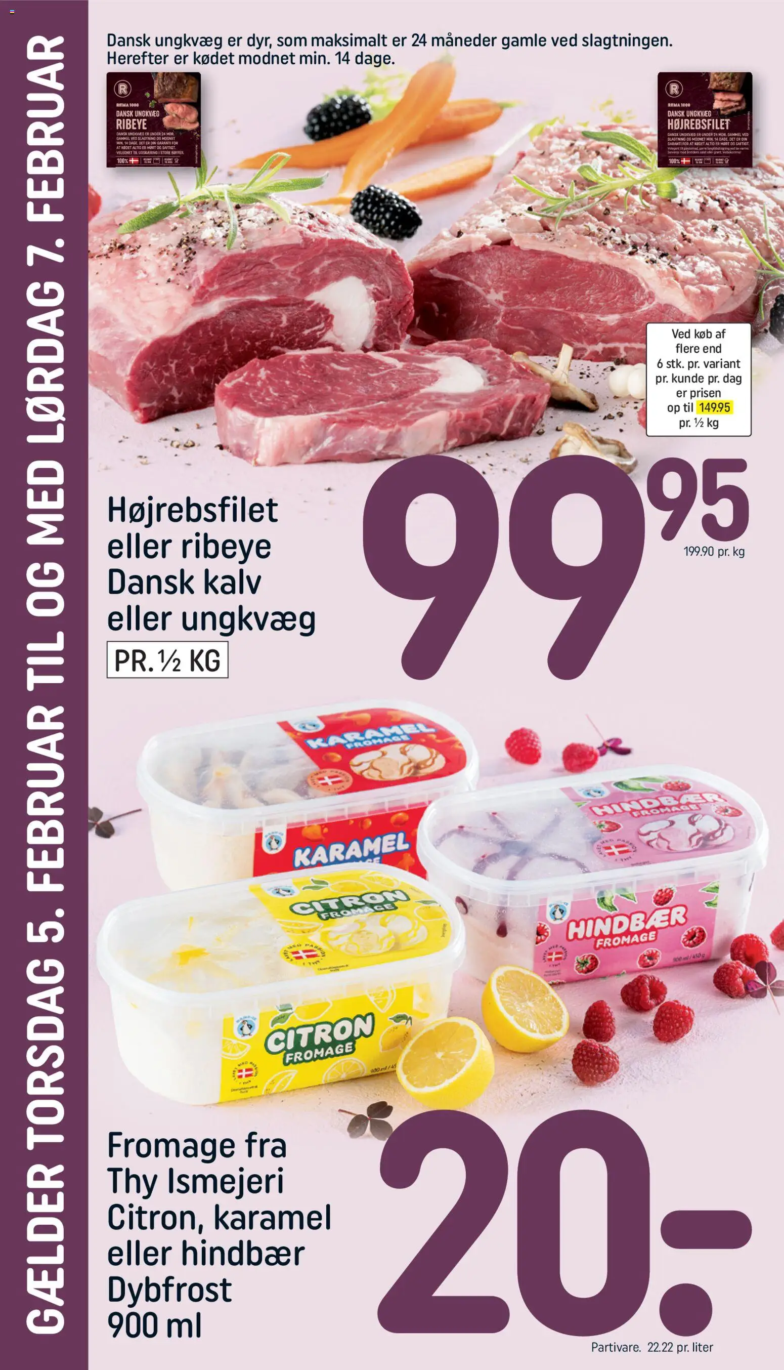 Rema 1000 tilbudsavis – gyldig fra 31.01.2026 | Side: 28 | Produkter: Salat, Hindbær, Søm
