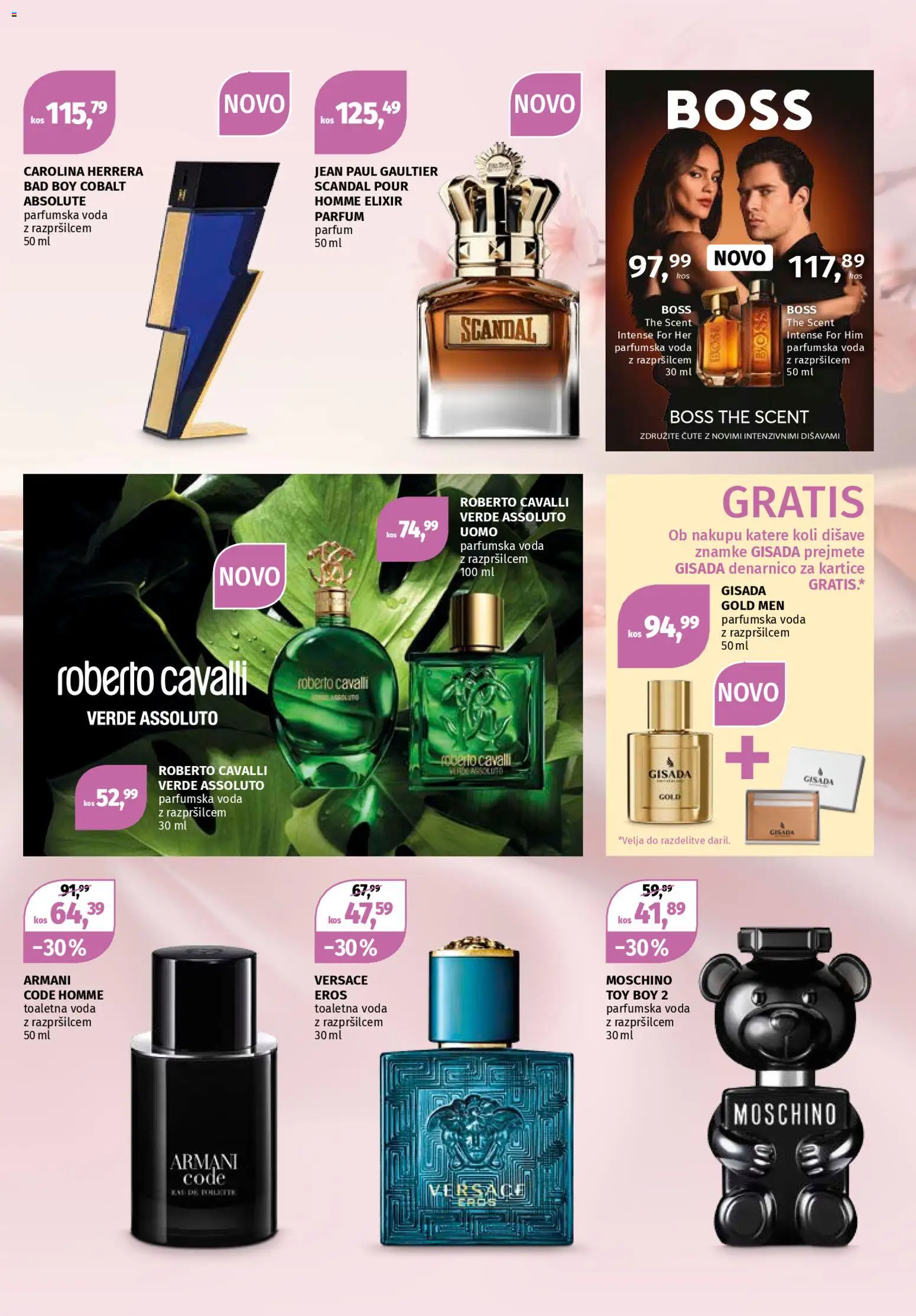Novi Müller katalog ponudbe – veljaven od 02.03.2026 | Stran: 3 | Izdelki: Kos, Parfum, Toaletna voda, Parfumska voda