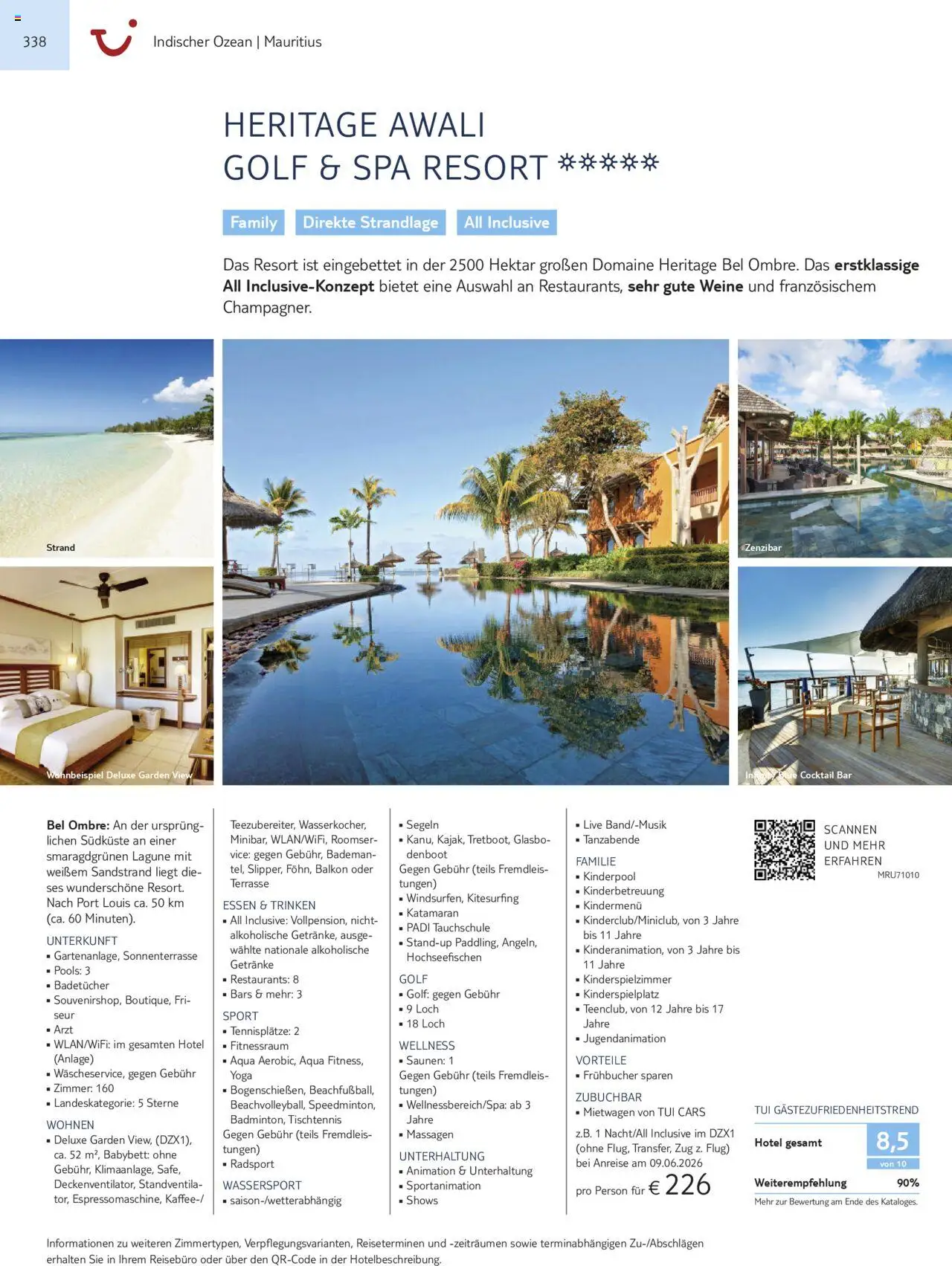 Aida - Asien, Afrika, Orient & Indischer Ozean 2025/26 – gültig ab 01.11.2025 | Seite: 338 | Produkte: Babybett