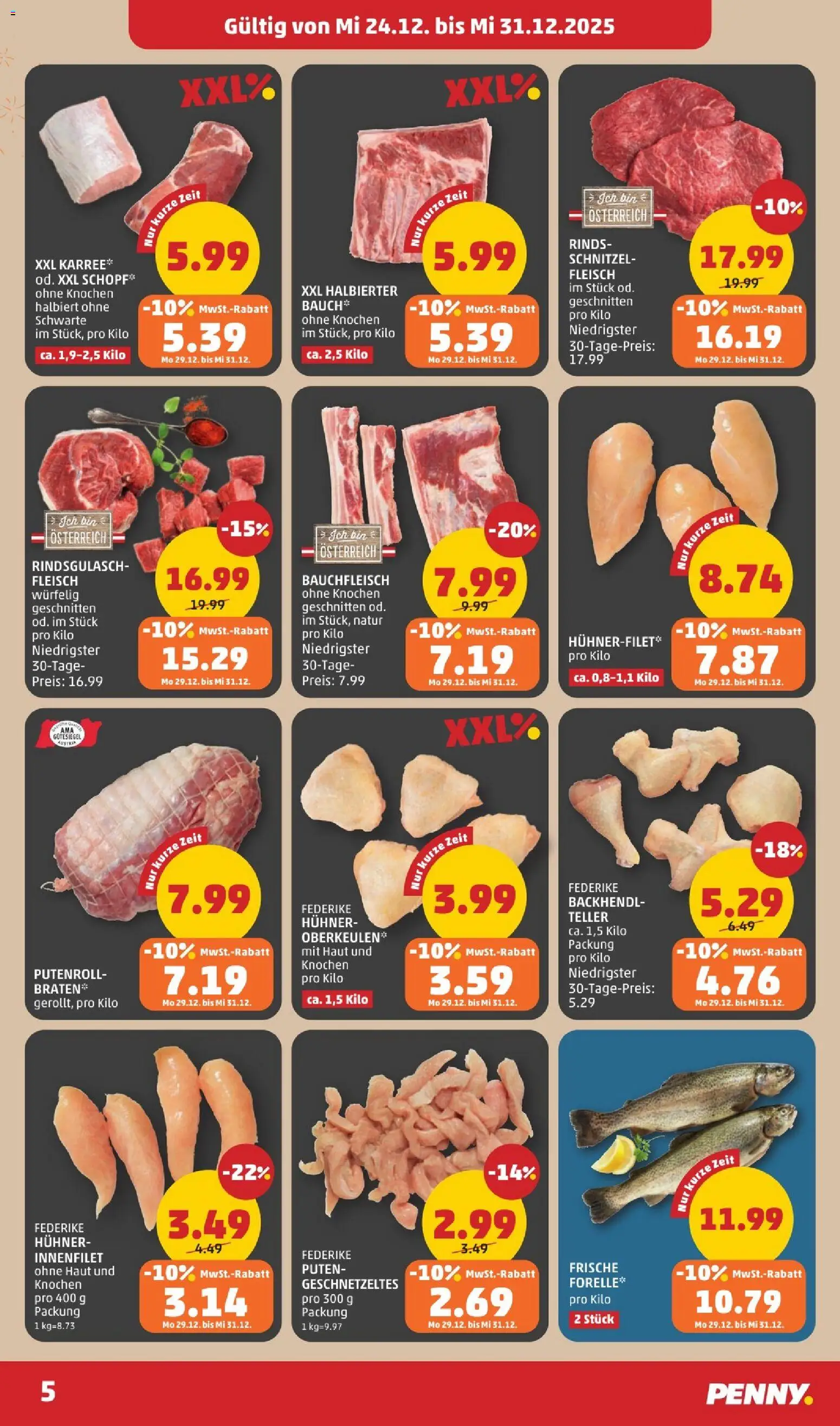 Penny Markt Flugblatt gültig ab 24.12.2025 | Seite: 5
