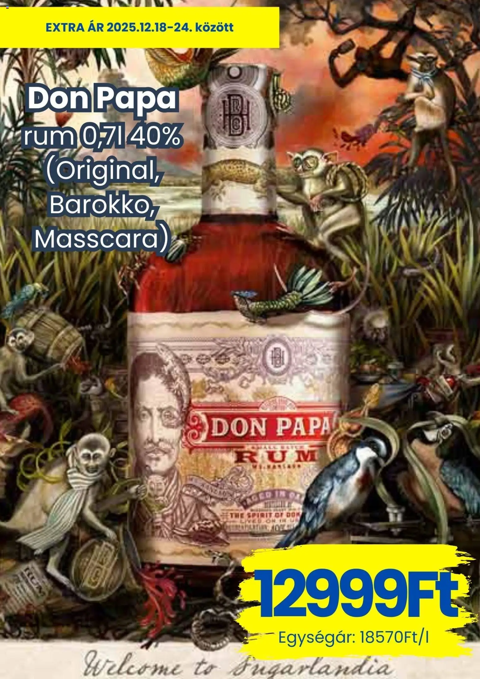 Magnetic akciós ujság - amely érvényes a következő dátumtól: 18.12.2025 | Oldal: 6 | Termékek: Rum