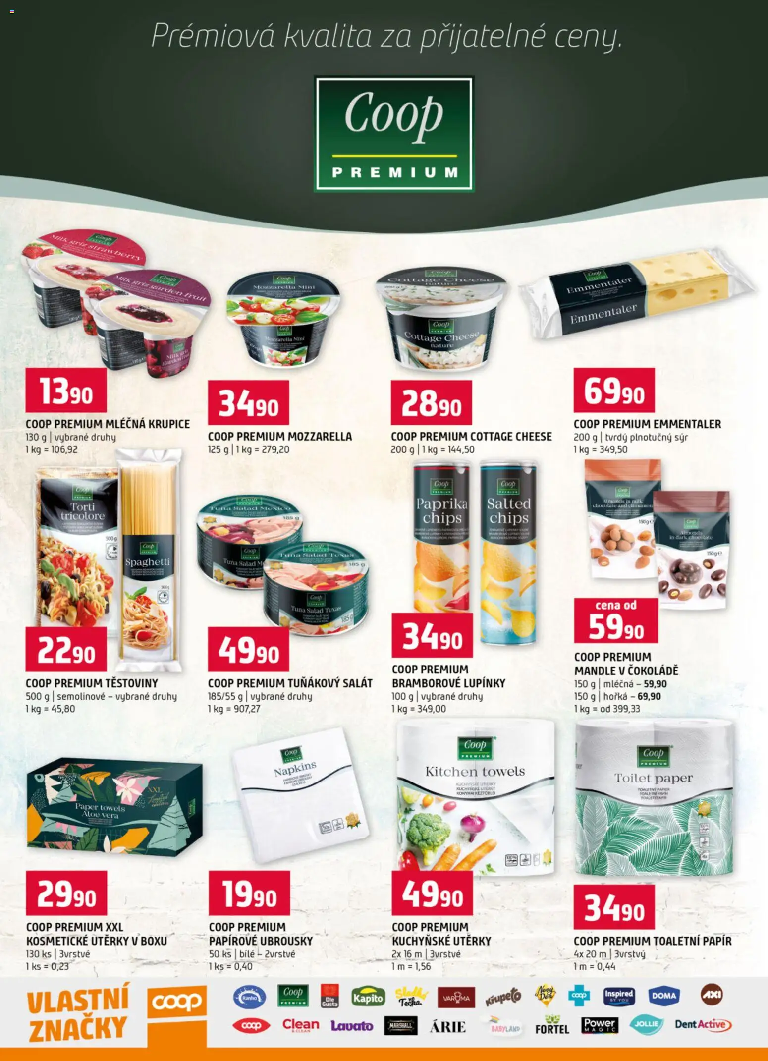 Terno leták - Blatná, Český Krumlov, Prachatice, Strakonice, Tábor, Zlín od 29.10.2025 | Strana: 18 | Produkty: Kuchyňské utěrky, Aloe vera, Papířové ubrousky, Tuňákový salát