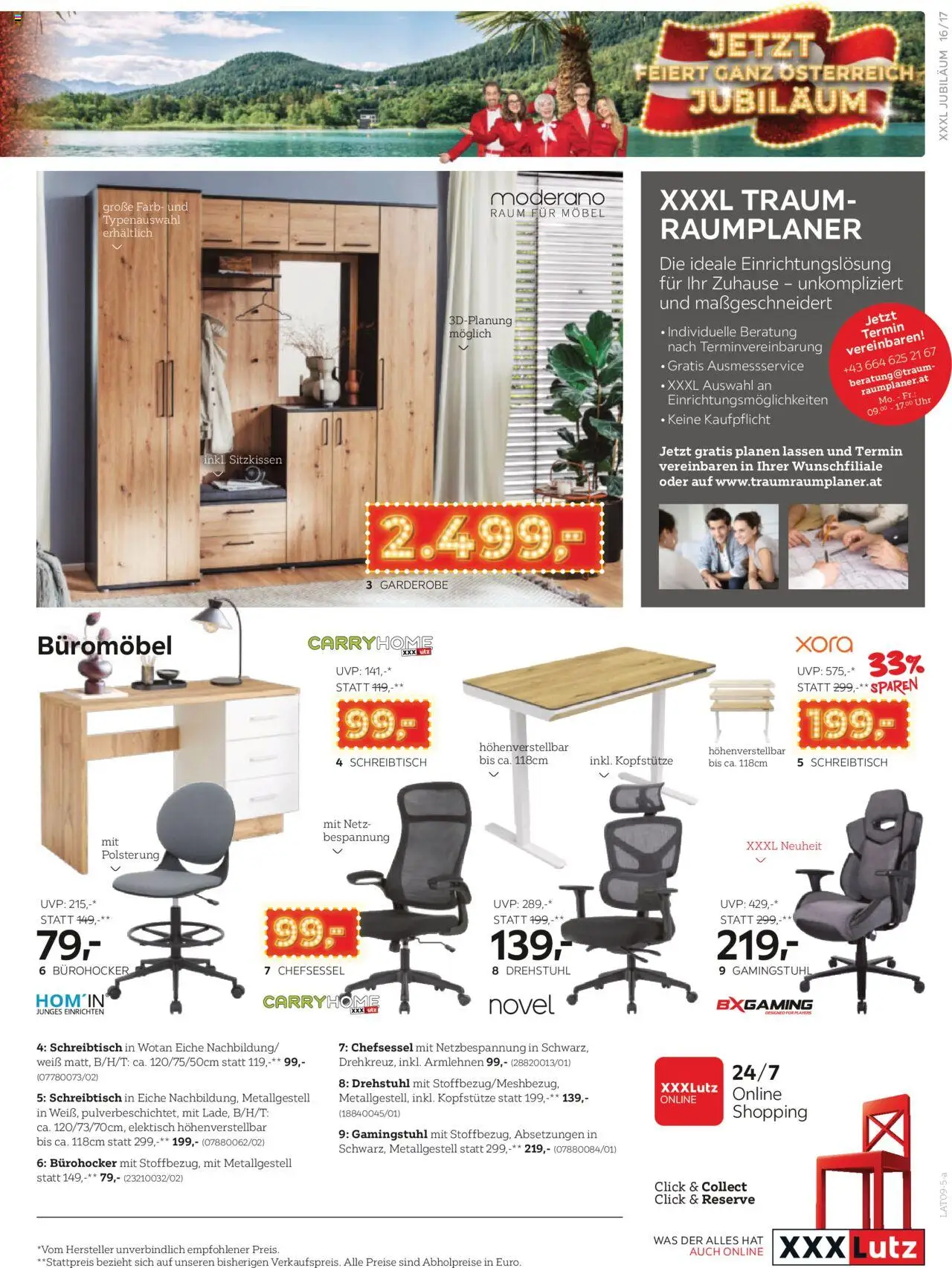XXXLutz Jubiläum geschenke gültig ab 26.08.2025 | Seite: 17 | Produkte: Uhr