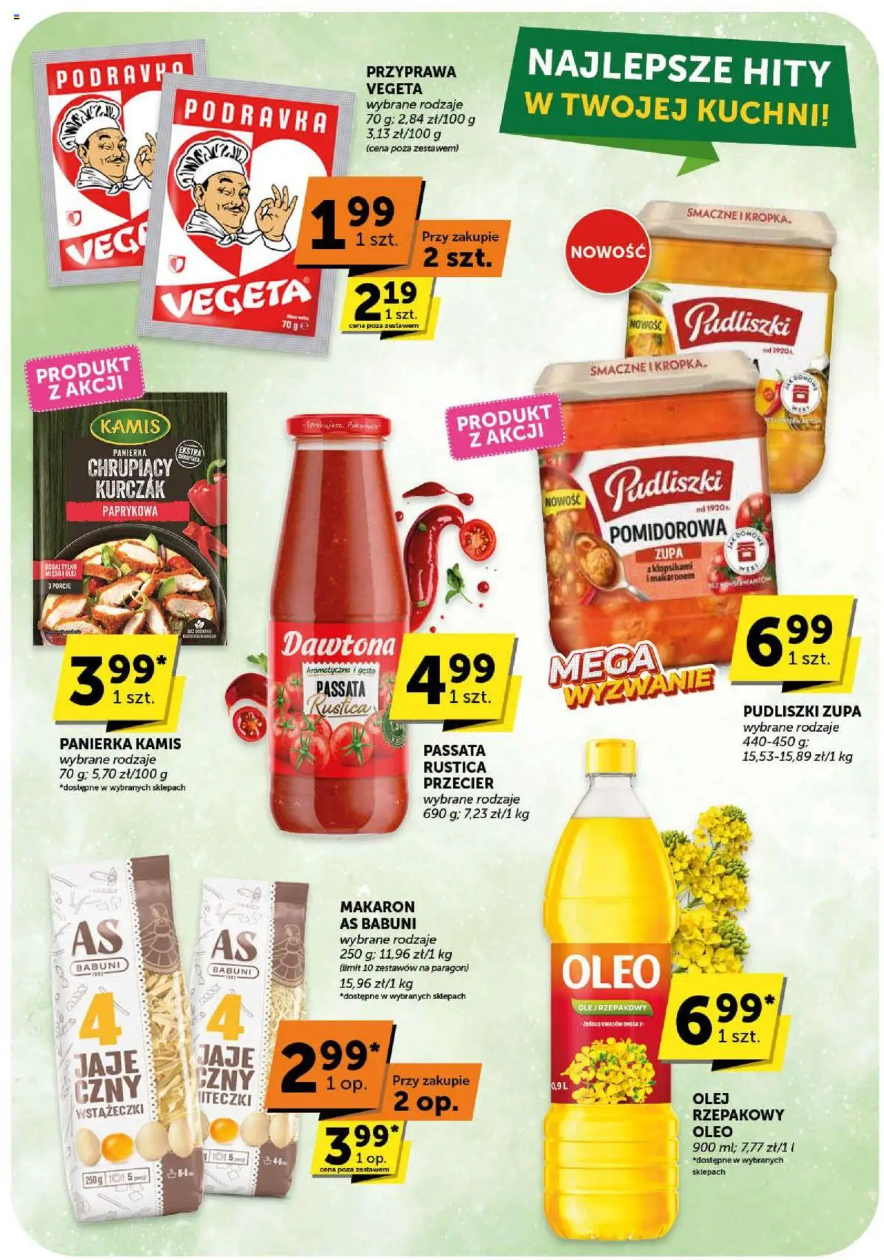 Groszek Gazetka - Market od 21.08.2025 | Strona: 18 | Produkty: Kurczak, Mięso, Zupa, Olej