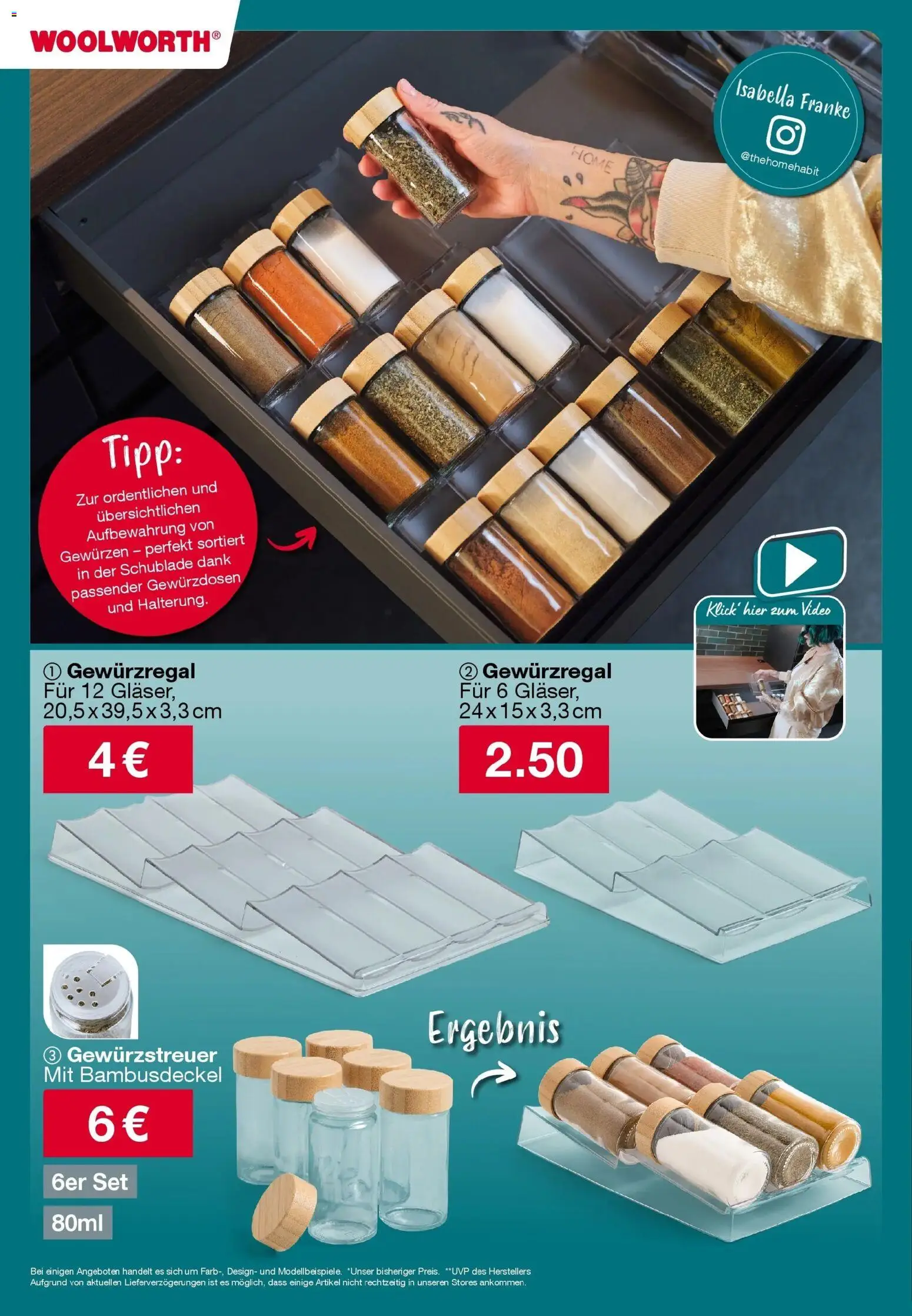 Woolworth - Woolworth: Wochenangebote gültig ab 01.01.2026 | Seite: 4 | Produkte: Video