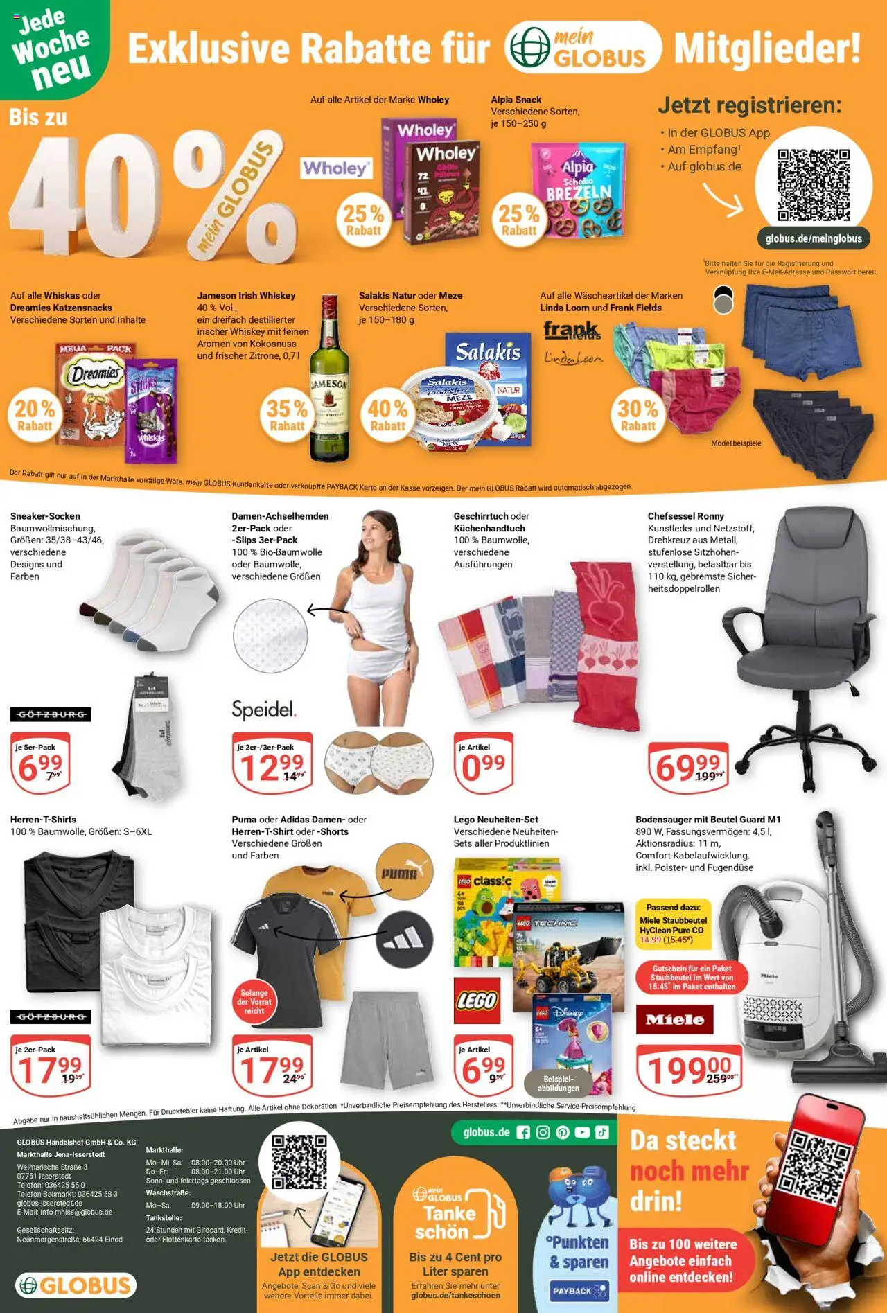Globus Prospekt 	 - gültig ab dem 02.06.2025 | Seite: 28 | Produkte: Miele, Salakis, Telefon, Uhr
