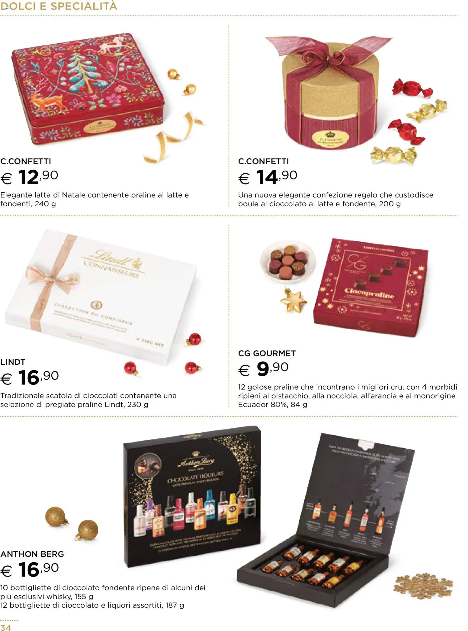 Volantino Esselunga S del 13.11.2025 | Pagina: 34 | Prodotti: Cioccolato, Latte, Scatola