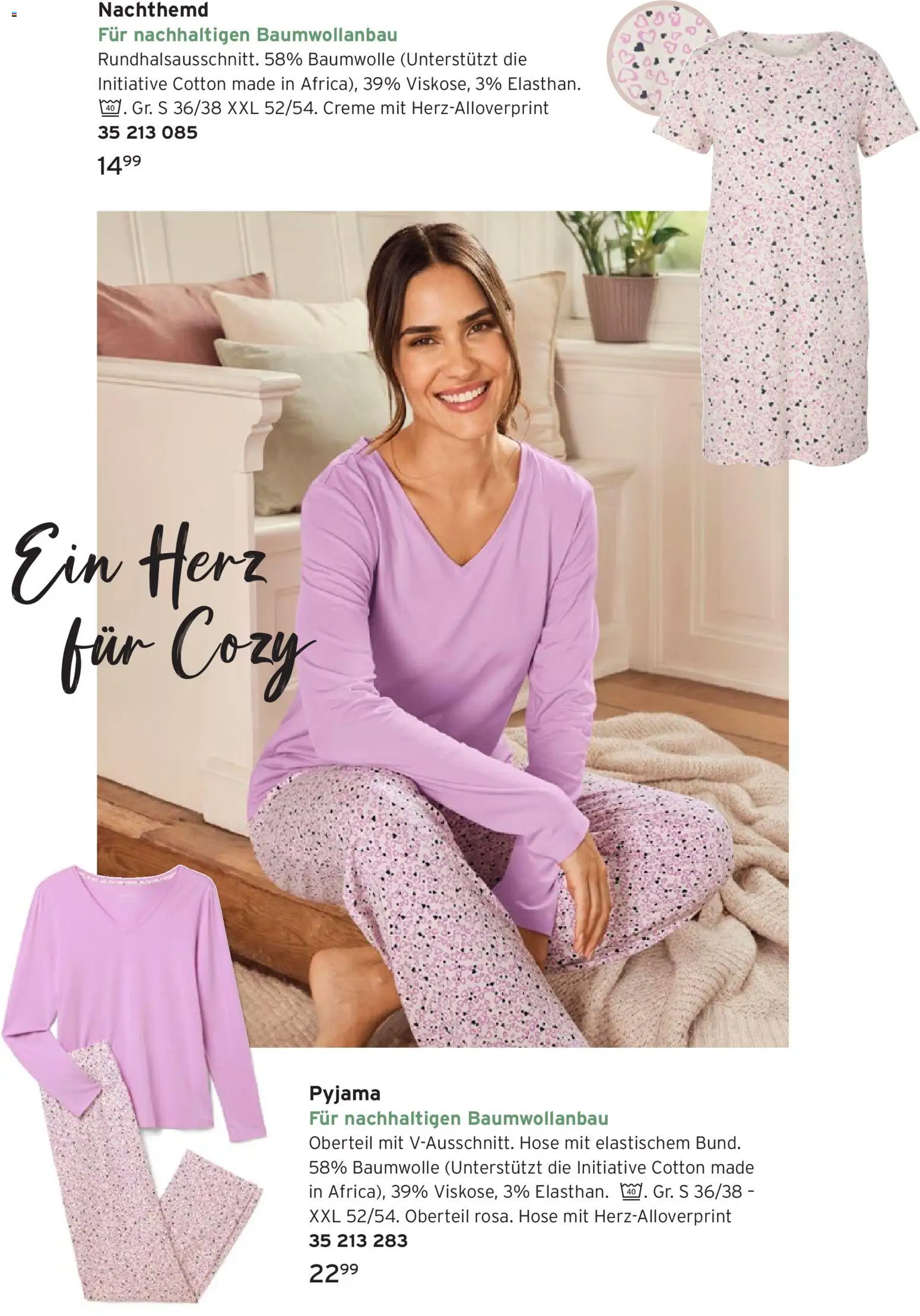 Prospekt Tchibo Momente zum Wohlfühlen – gültig ab 21.01.2026 | Seite: 6 | Produkte: Creme, Hose, Pyjama