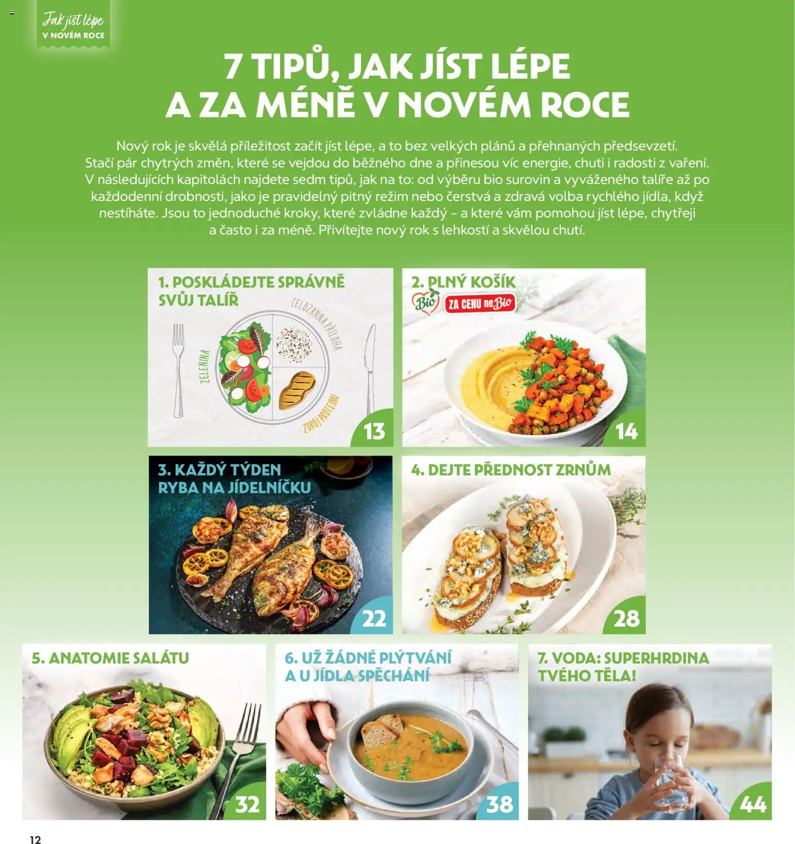 Albert magazín od 01.01.2026 | Strana: 12 | Produkty: Talíře, Ryba, Košík, Talíř