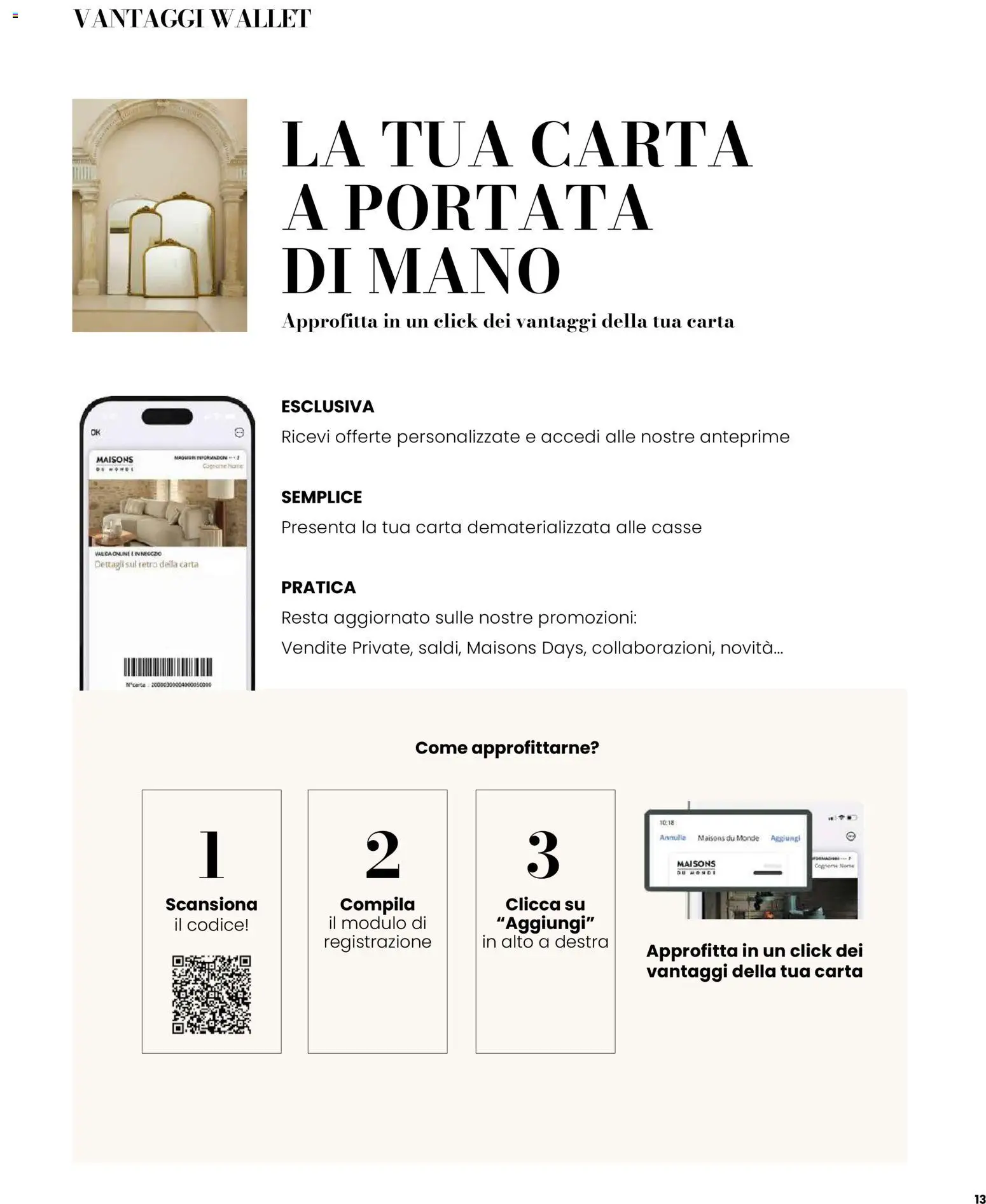 Volantino Maisons du Monde del 12.02.2026 | Pagina: 13