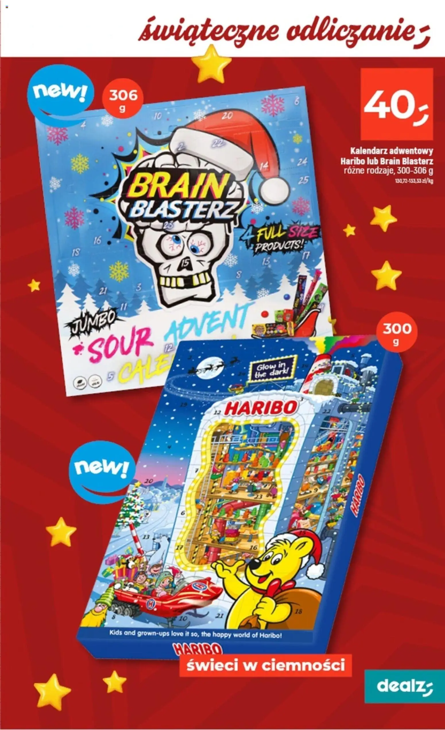 Dealz Gazetka od 06.11.2025 | Strona: 23 | Produkty: Kalendarz adwentowy, Kalendarz, Kalendarz adwentowy haribo