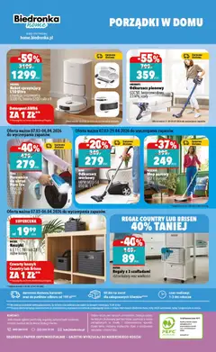 Náhled letáku Biedronka Polsko leták - Home od 21.03.2026 | Strana: 6 | Produkty: Regály, Kärcher, Mop, Regál