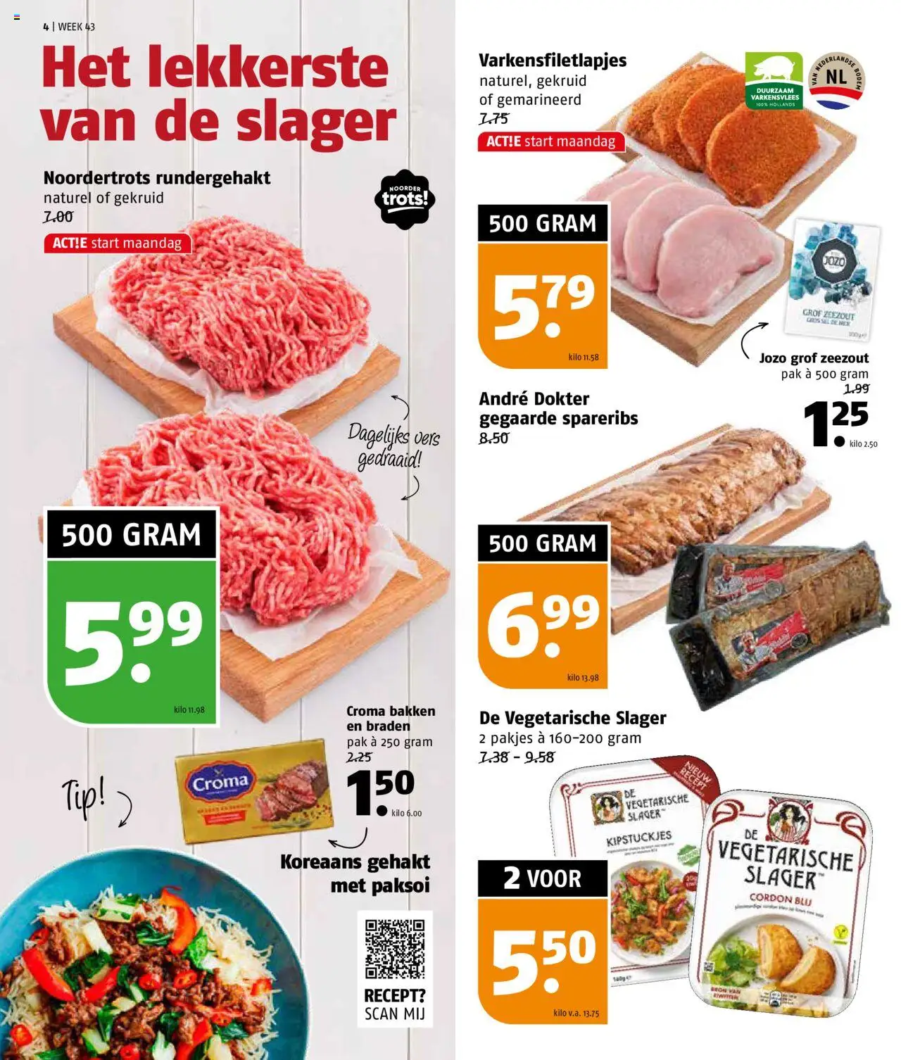 {H1} | Pagina: 4 | Producten: Varkensvlees, Gehakt, Zeezout