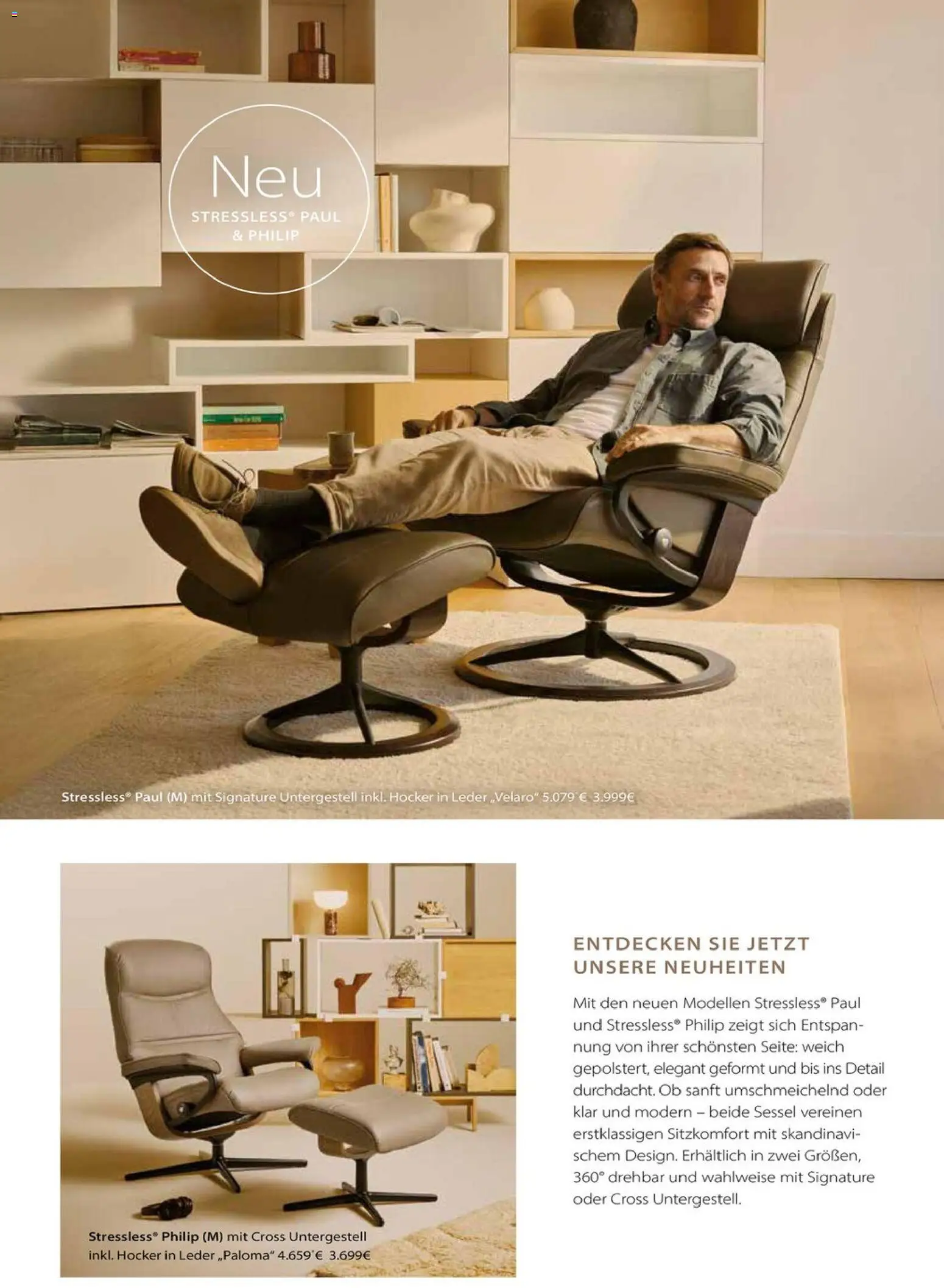Segmüller Stressless – gültig ab 01.02.2026 | Seite: 4 | Produkte: Hocker, Sessel