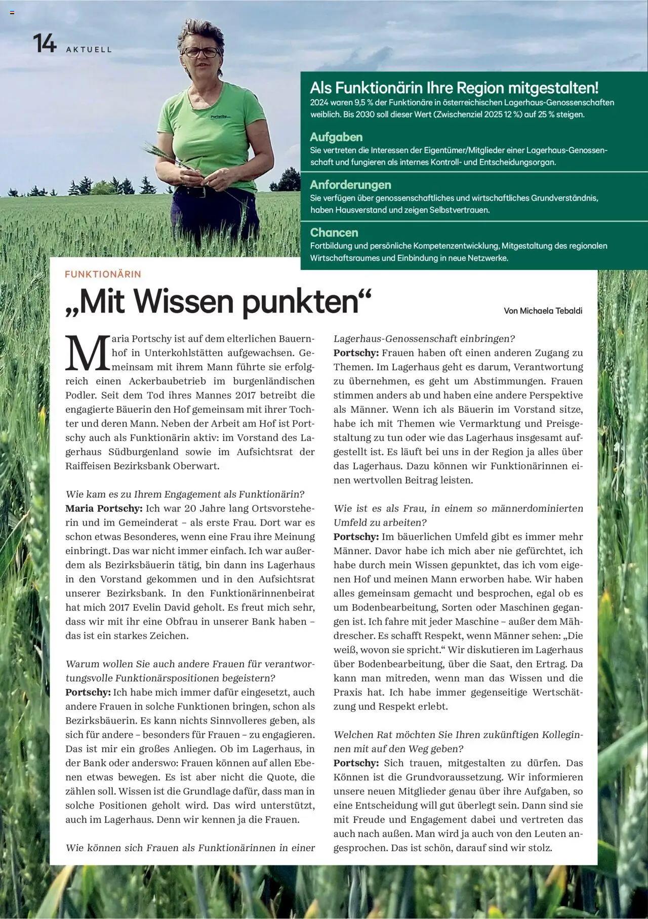 Lagerhaus Unser Land Juli-August 2025 gültig ab 01.07.2025 | Seite: 14
