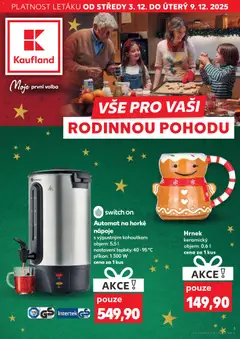 Náhled letáku Kaufland leták - Plzeň od 03.12.2025