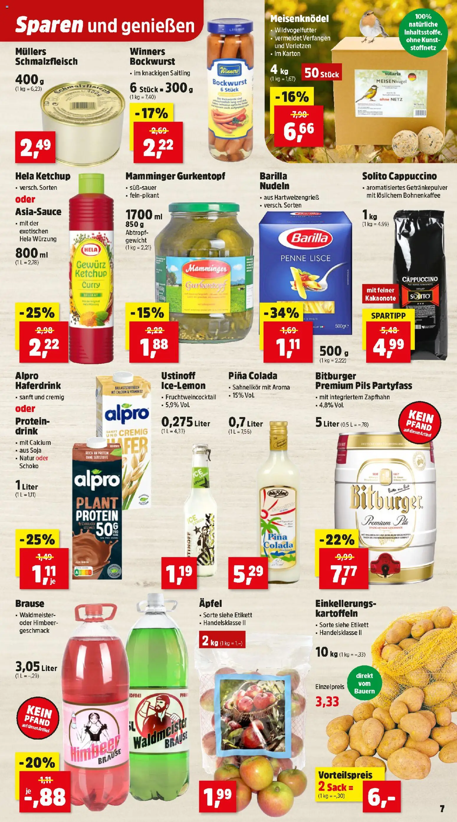 Thomas Philipps Flugblatt gültig ab 10.11.2025 | Seite: 11 | Produkte: Eis, Kartoffeln, Gewicht, Nudeln