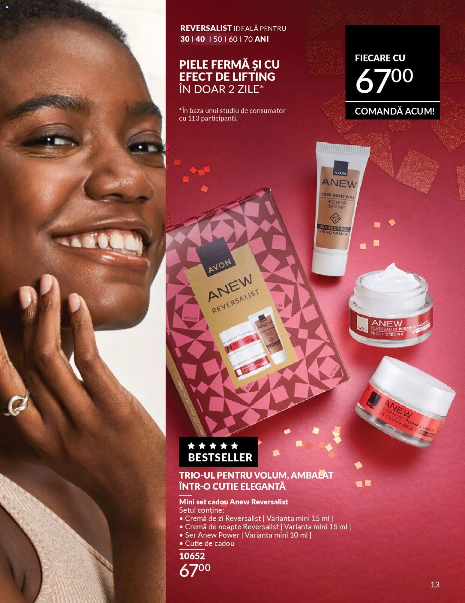 Noul catalog Avon – valabil de la 01.04.2026 | Pagină: 195 | Produse: Serum, Cremă de zi, Cremă de noapte, Cremă