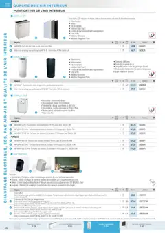  | Page: 62 | Produits: Filtre, Câble, Purificateur d'air, Crème