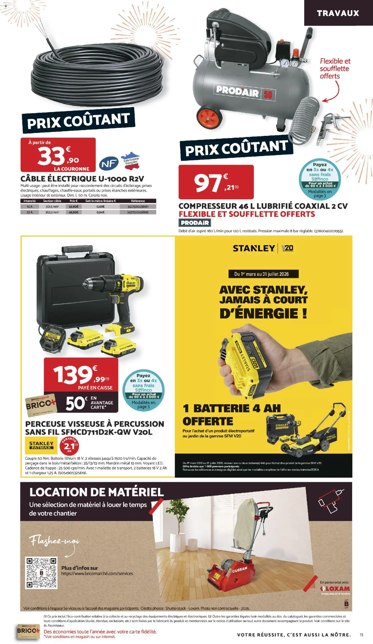 {H1} | Page: 11 | Produits: Câble, Compresseur, Mètre, Batterie