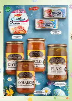 Pogląd oferty "Eurocash gazetka - Kulinarka Wielkanocna" - ważna od 12.03.2026 | Strona: 17 | Produkty: Kiełbasa, Tuńczyk, Sałatka, Sól