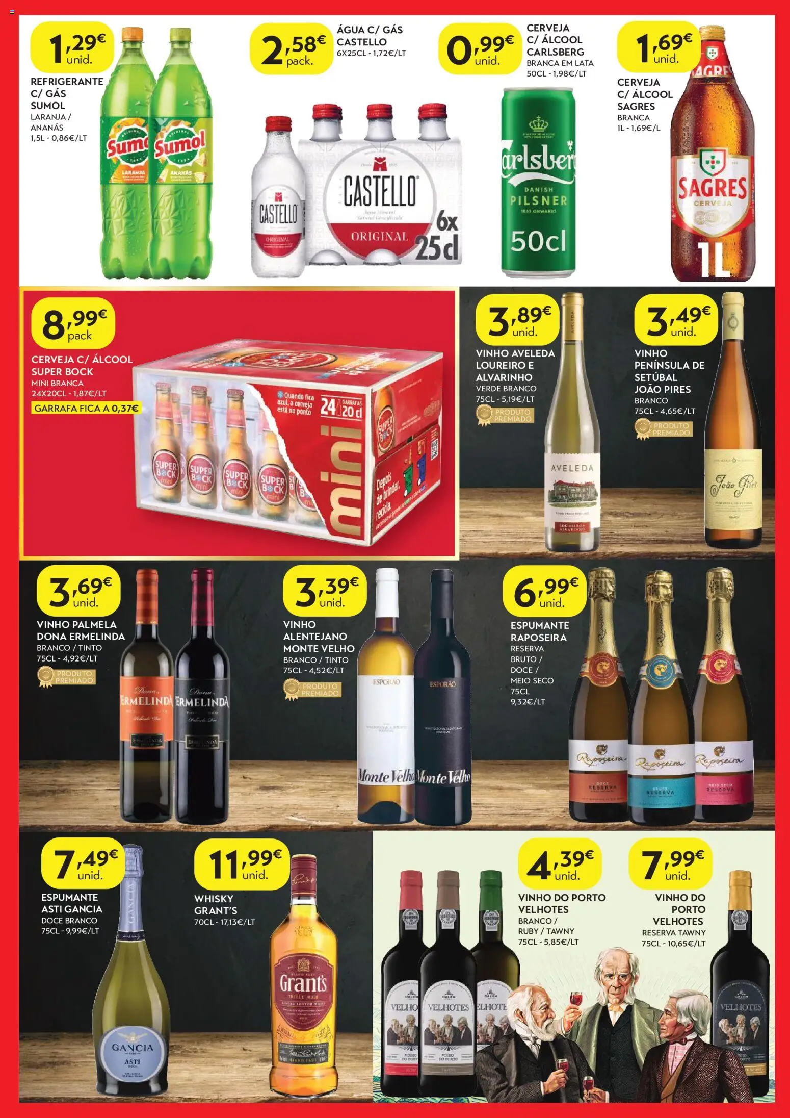 Spar - folheto │ válido de 09.12.2025 | Página: 7 | Produtos: Agua, Espumante, Super bock, Cerveja