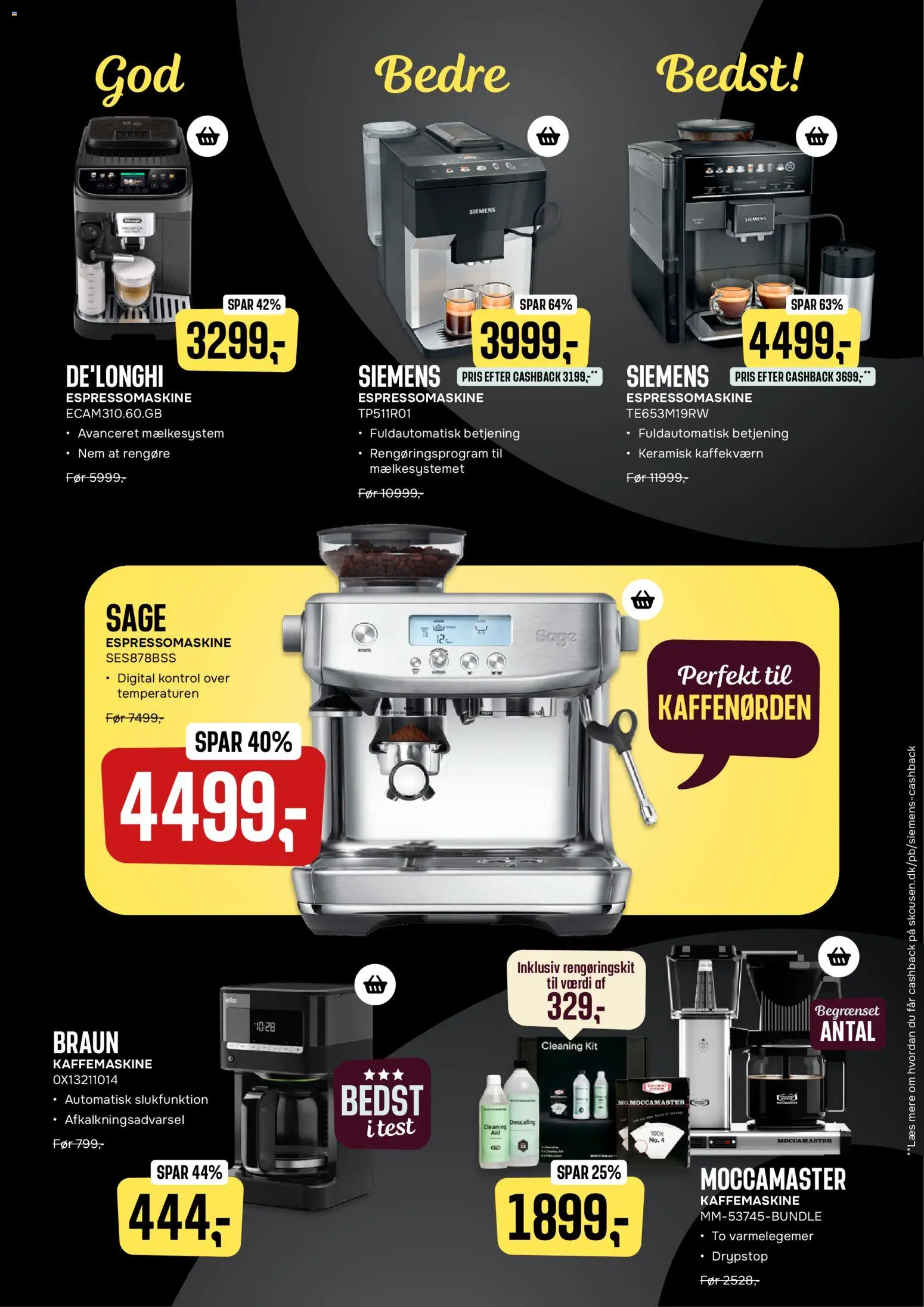 Skousen tilbudsavis – gyldig fra 10.11.2025 | Side: 7 | Produkter: Kaffemaskine