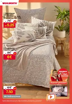 Woolworth Prospekt 	 - gültig ab dem 29.07.2025 | Seite: 7 | Produkte: Bettwäsche, Video