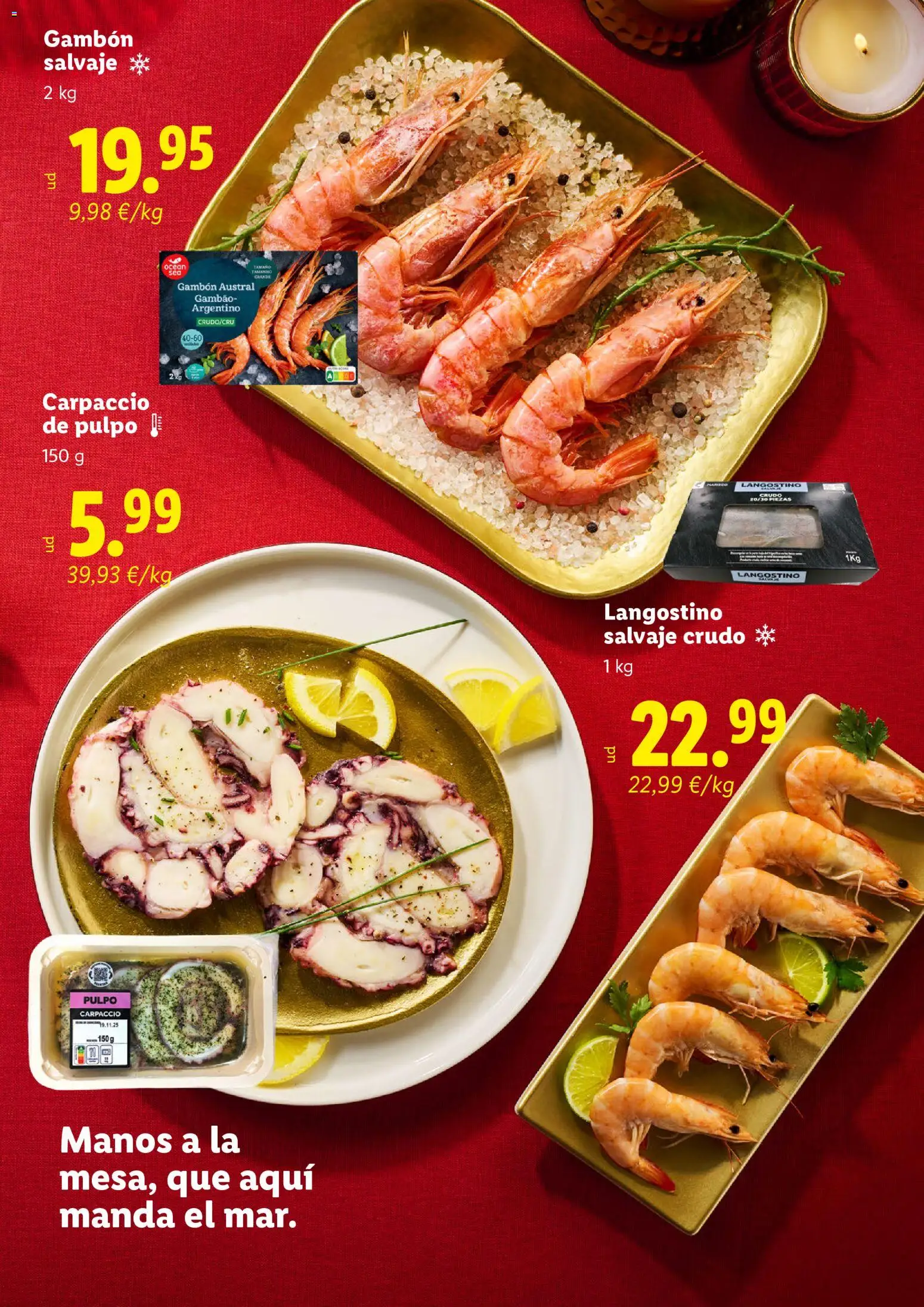 Lidl - Navidad Canarias │ válido desde el 20.11.2025 | Página: 19 | Productos: Μπιμπερό, Langostino