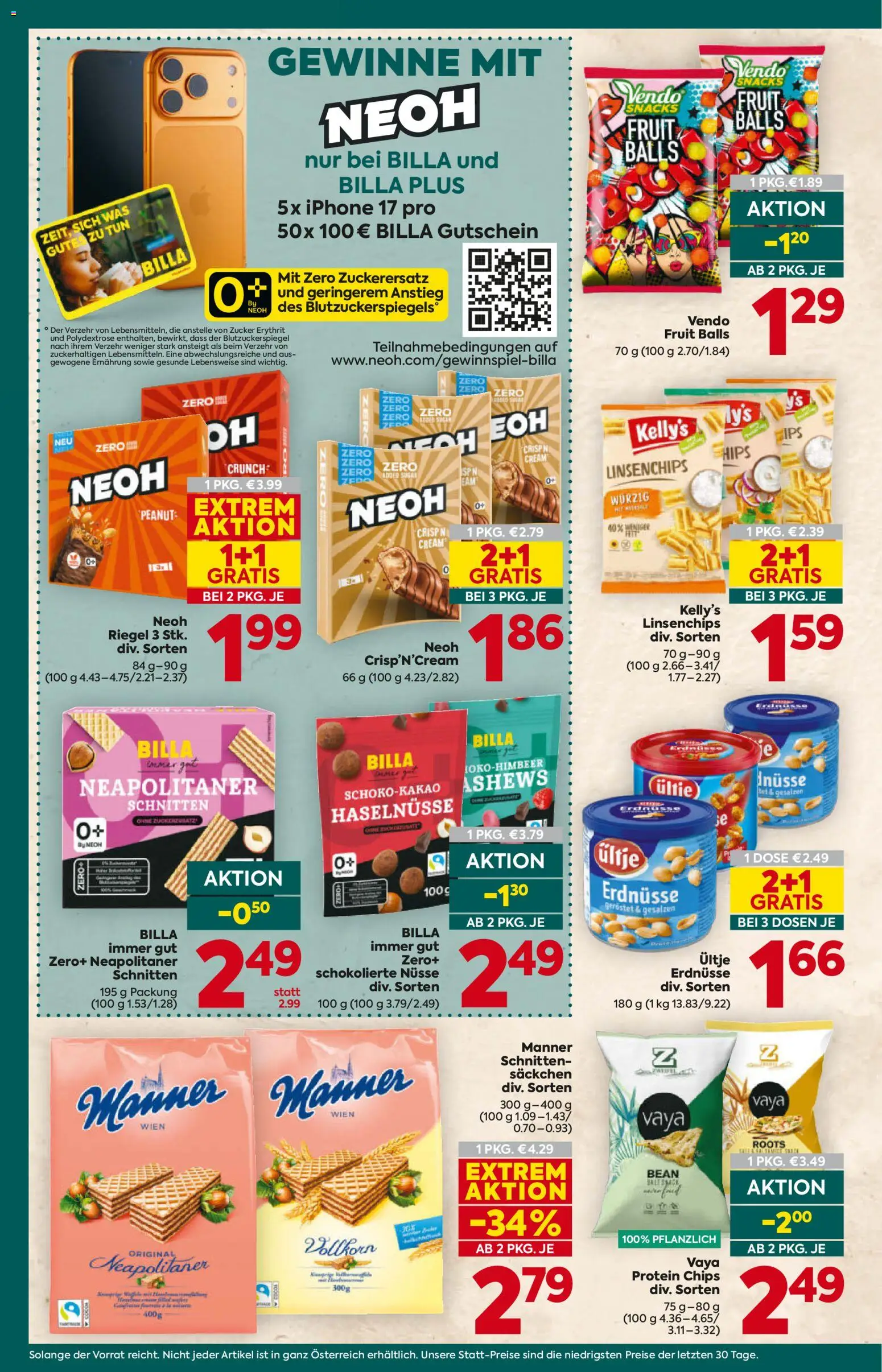 Billa Plus Flugblatt - Burgenland gültig ab 02.01.2026 | Seite: 15 | Produkte: Nüsse, Zucker, Папионка, Iphone