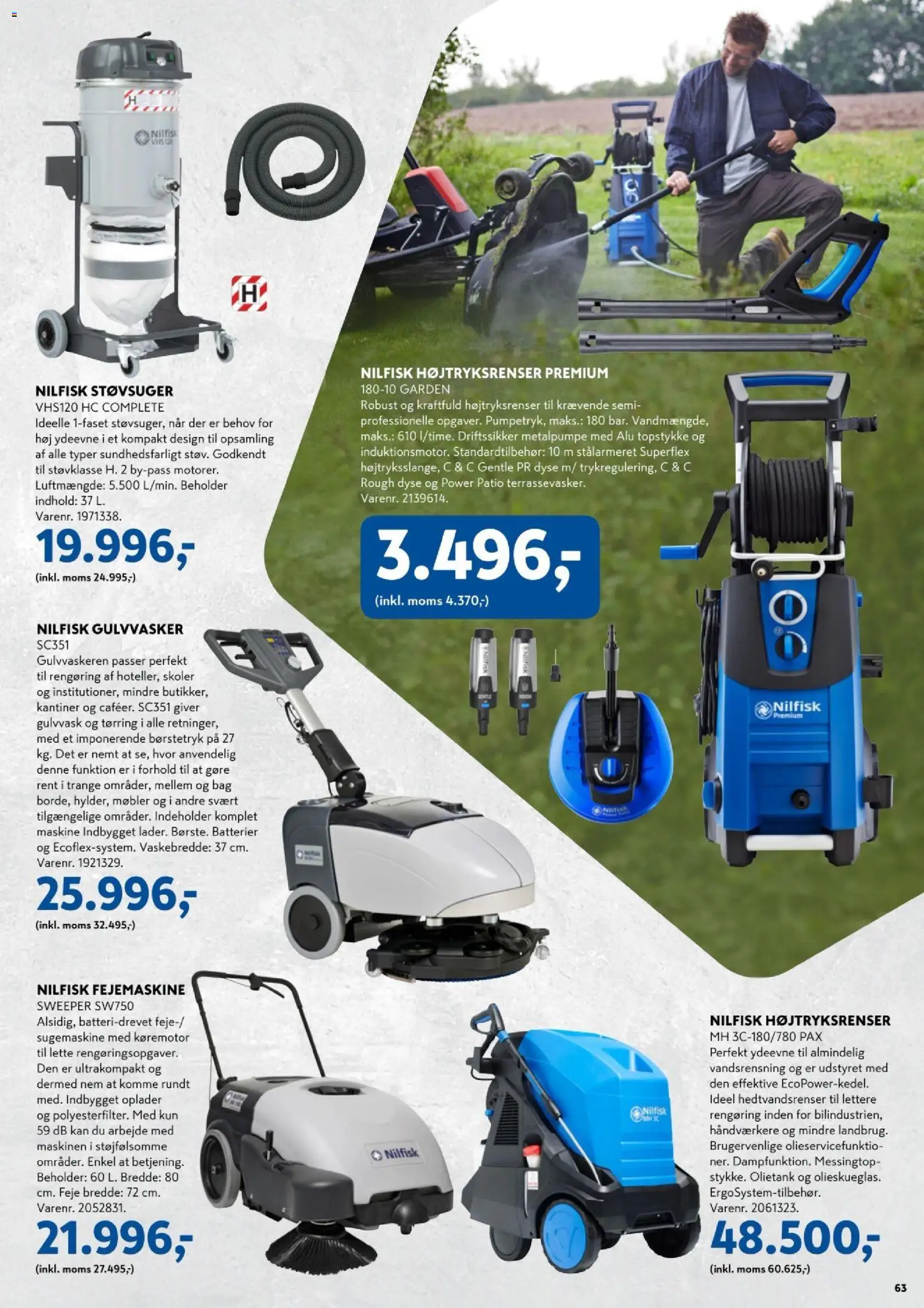 Davidsen tilbudsavis – gyldig fra 30.03.2026 | Side: 63 | Produkter: Batterier, Støvsuger