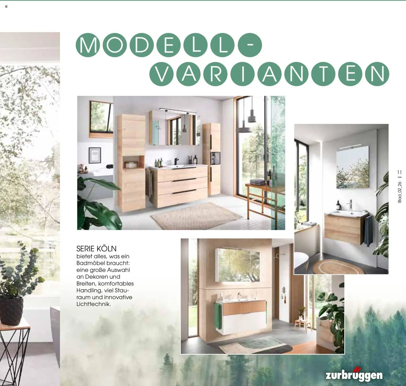 Zurbrüggen Bad Design Trends – gültig ab 23.03.2026 | Seite: 11