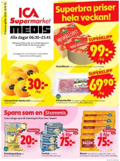 ICA Supermarket - Stockholm - Förhandsvisning av reklamblad från butik ICA Supermarket aktuell från 25.08.2025