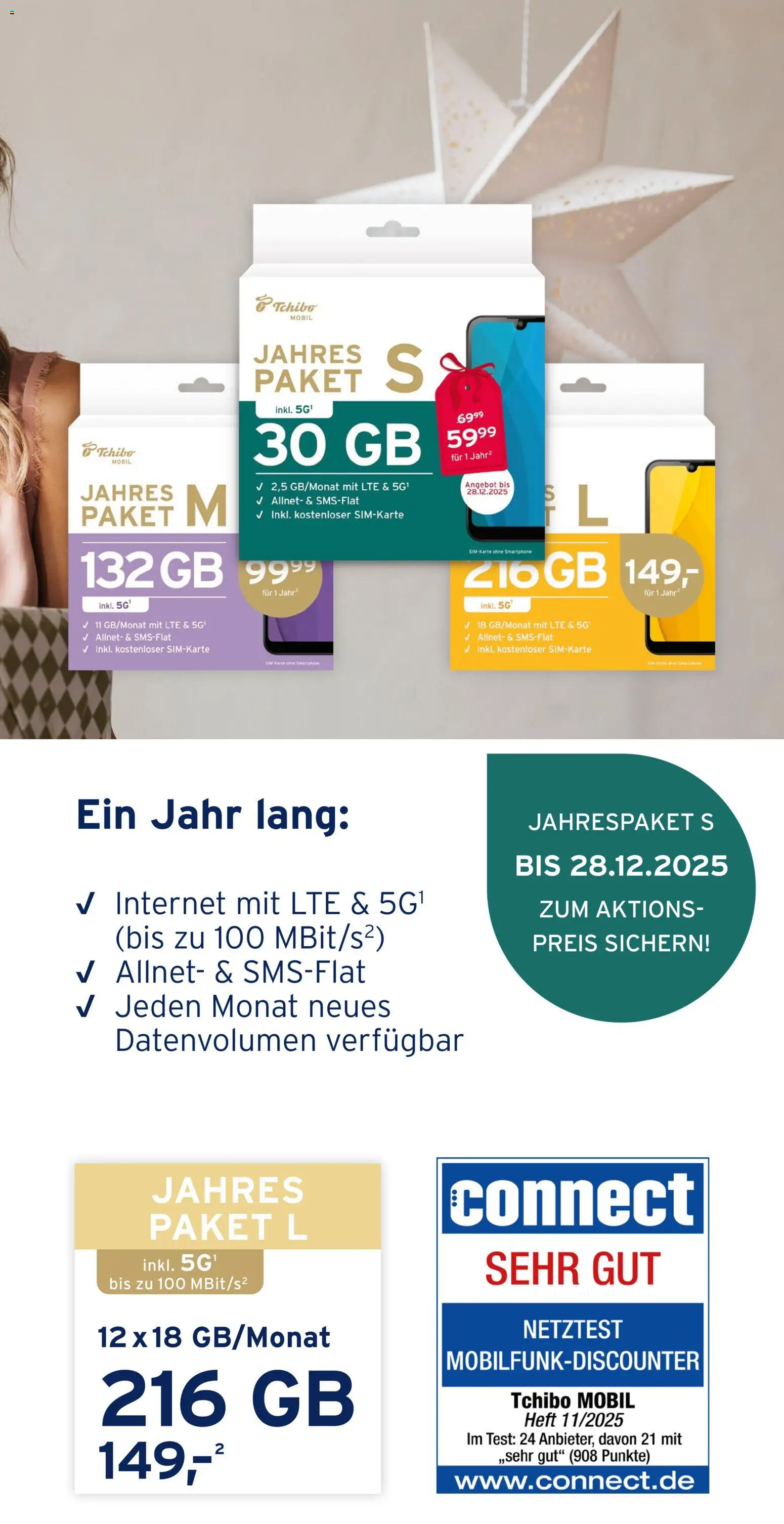 Tchibo Mobil Flyer – gültig ab 08.12.2025 | Seite: 3 | Produkte: Smartphone