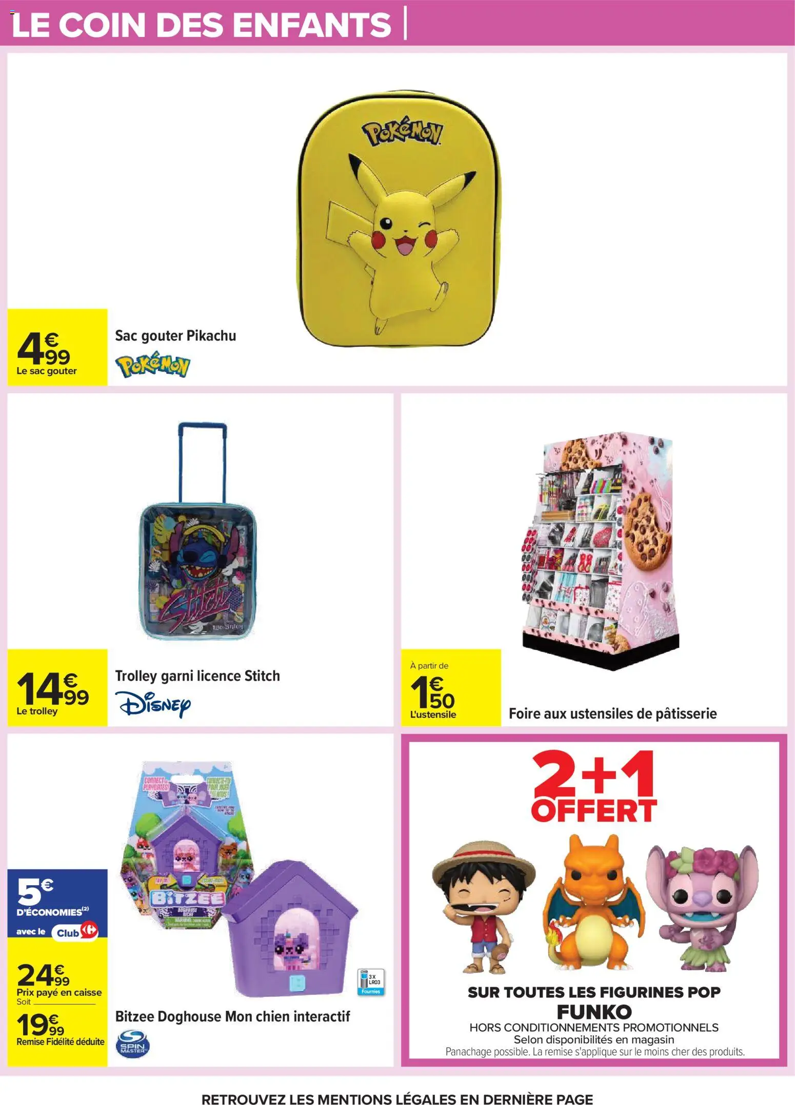 {H1} | Page: 29 | Produits: Sac, Bitzee, Figurines