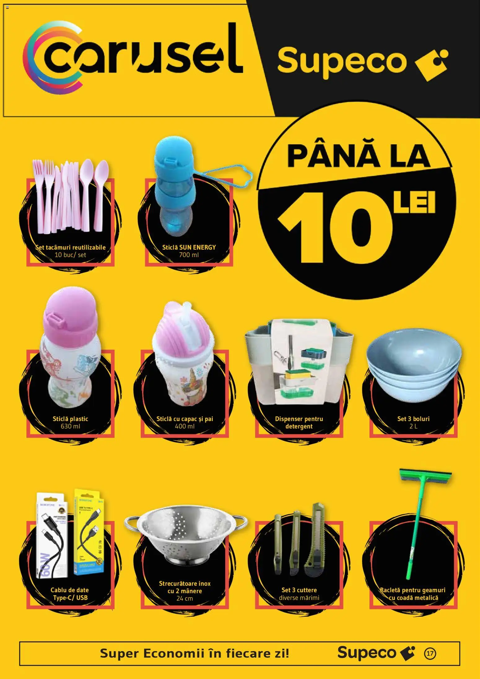 Noul catalog Supeco – valabil de la 08.01.2026 | Pagină: 17 | Produse: Cablu, Usb, Detergent