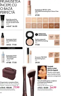 Ofertele Oriflame valabile de la 11.02.2026 | Pagină: 60 | Produse: Bază de machiaj, Machiaj, Pudră, Iluminator