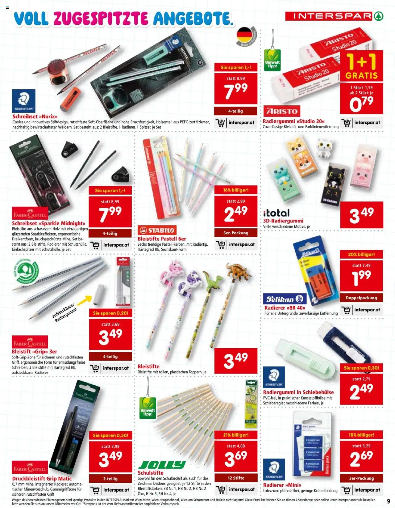 Interspar So macht Schule spass gültig ab 26.06.2025 | Seite: 9