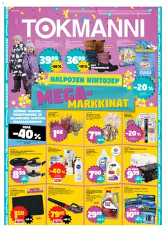 Tokmanni-mainoslehti voimassa 29.09.2025 alkaen