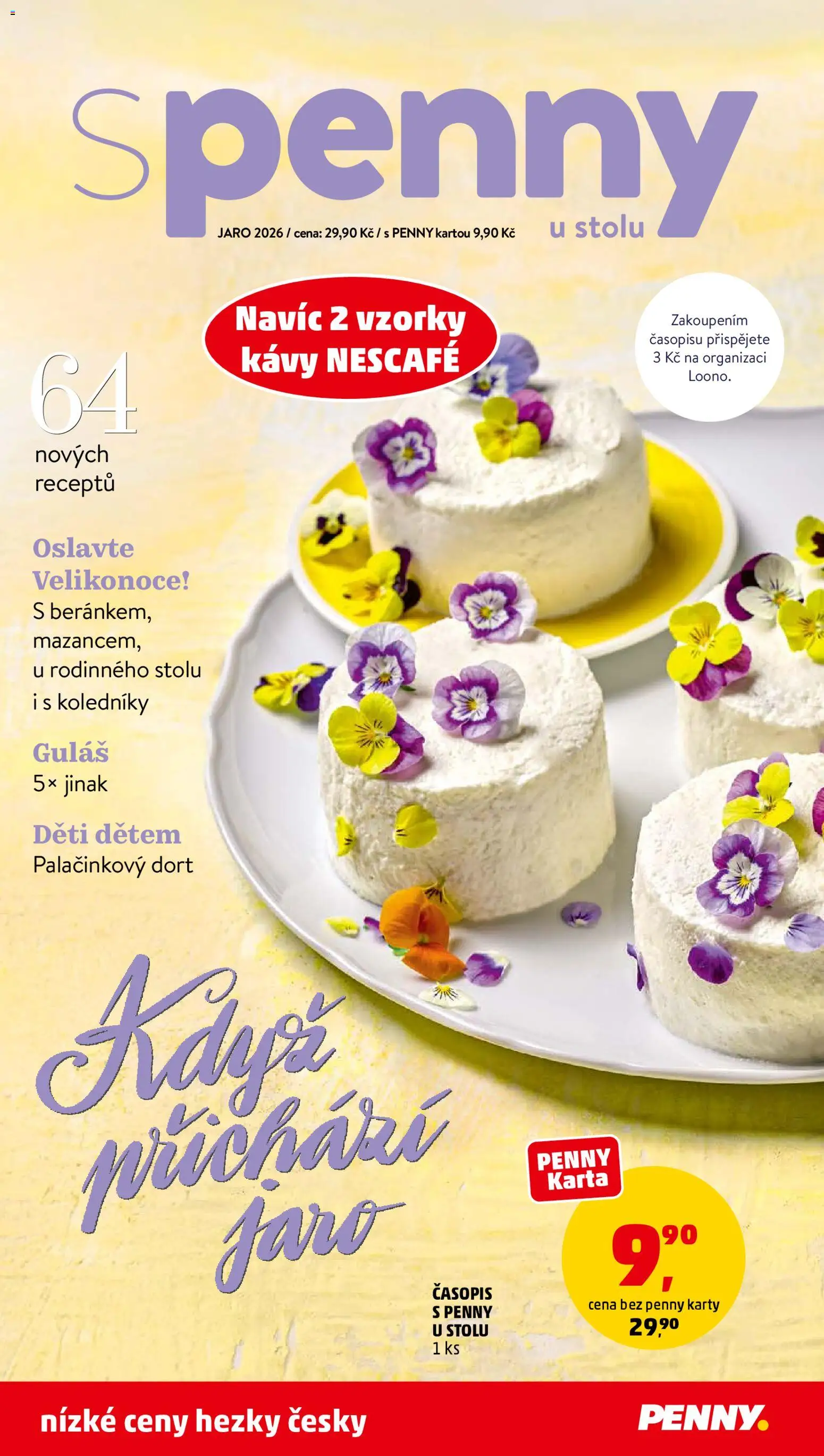 Penny Market leták od 04.03.2026 | Strana: 34 | Produkty: Nescafé, Guláš, Karty, Dort