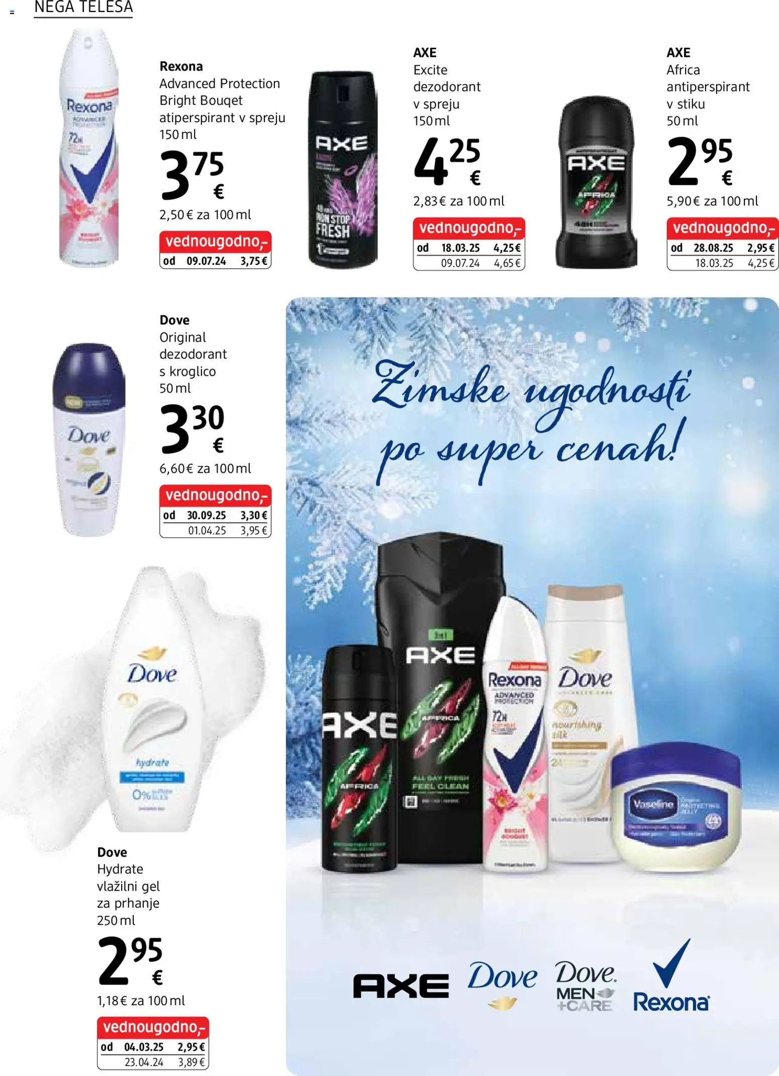 Novi DM Drogerie Markt katalog ponudbe – veljaven od 05.01.2026 | Stran: 8 | Izdelki: Gel za prhanje, Antiperspirant