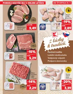 Kaufland Bratislava-Dúbravka │ platný od 31.07.2025 | Strana: 17
