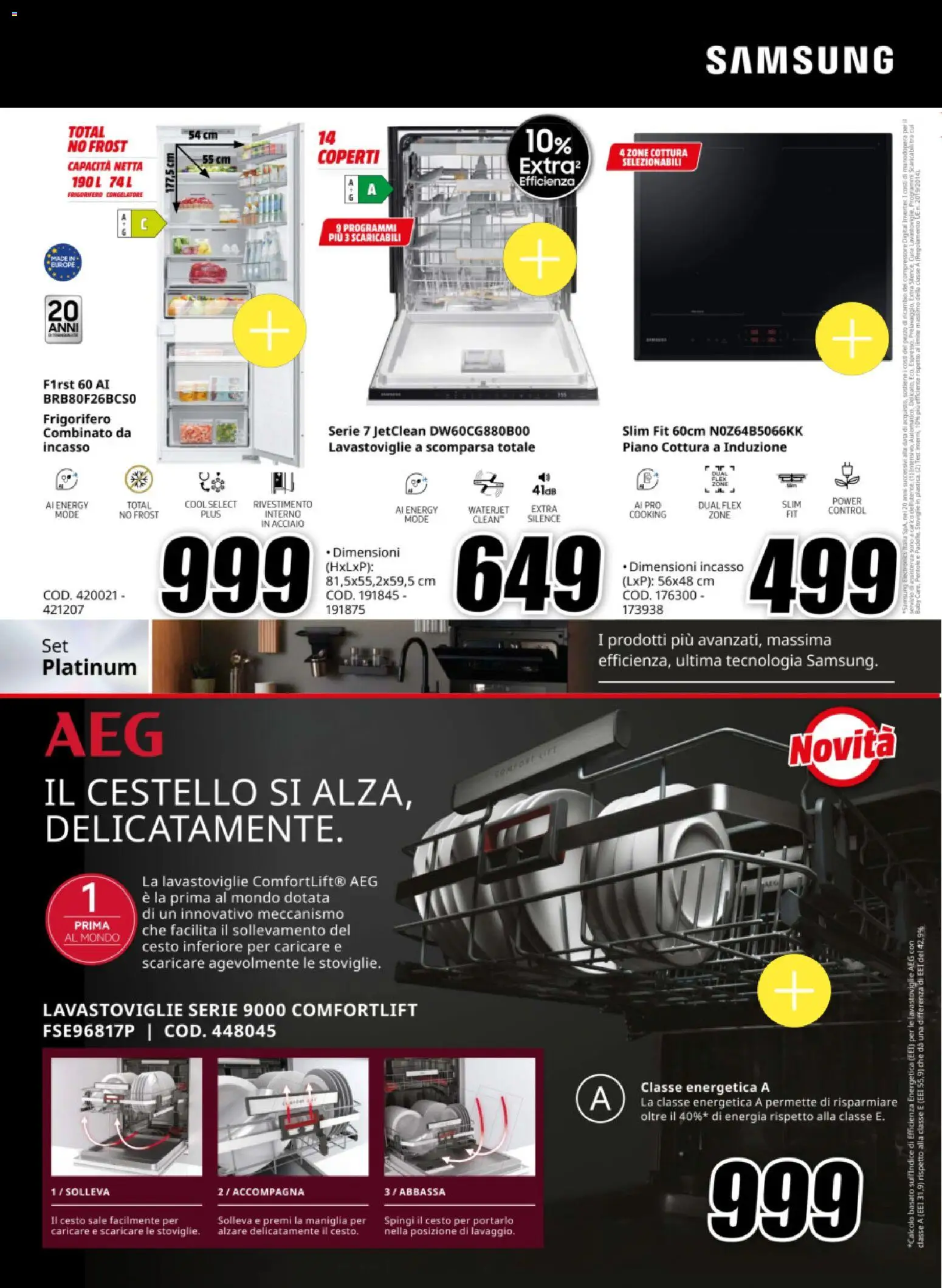 Volantino Media World del 12.11.2025 | Pagina: 10 | Prodotti: Compressore, Sale, Piano cottura, Lavastoviglie